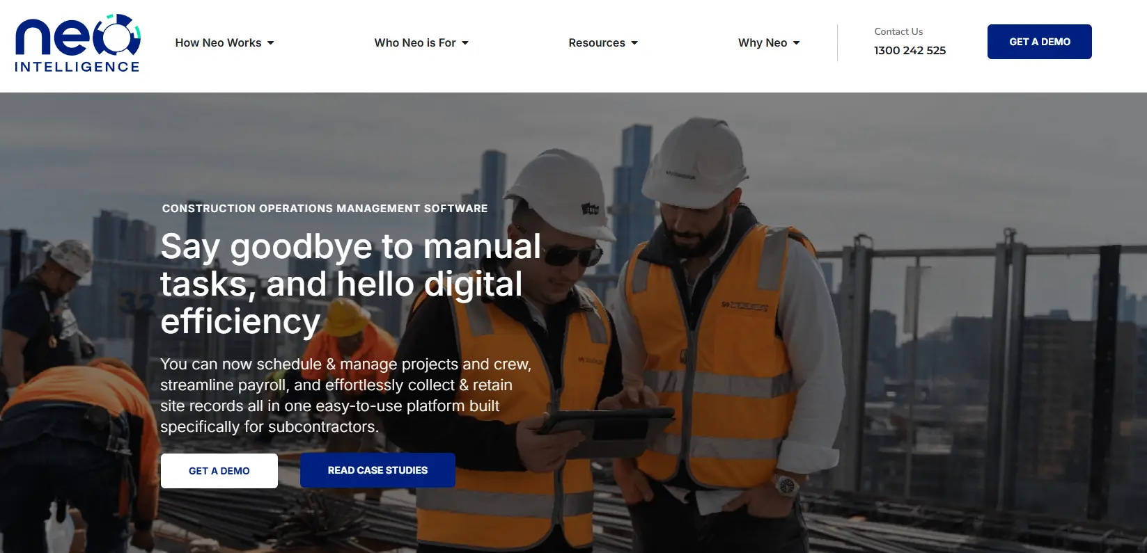 Neon Intelligence - Construction Operations